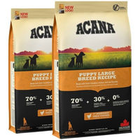 Produktbild von Acana Puppy Large Breed Welpenfutter für große Rassen mit Huhn Truthahn und Fisch 22,8 kg