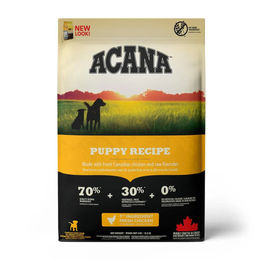 Acana Puppy Recipe Getreidefreies Trockenfutter für Hunde mit Huhn Truthahn und Fisch 6 kg - 6 kg – Bild 1 von 6