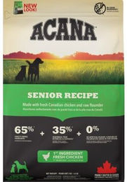 Produktbild von Acana Senior Trockenfutter für Hunde mit Huhn und Fisch hoher Fleischanteil 2x11,4 kg - 2 x 11,4 kg
