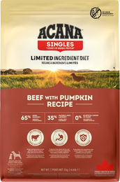 Acana Singles Hundefutter Rind mit Kürbis getreidefrei und monoprotein 2 kg – Bild 1 von 2