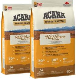 Produktbild von Acana Wild Prairie Dog Hundefutter Adult Getreidefrei 22,8 kg - 2 x 11,4 kg