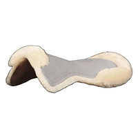 Produktbild von Acavallo Active Gel Pad mit Wollunterseite Größe L Transparent Natur