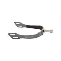 Produktbild von Acavallo Aluplus 2.0 Sporen mit austauschbarem Dorn 25mm Titan 2 Stück