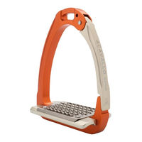 Produktbild von Acavallo Aluplus 2.0 Steigbügel aus Aluminium in Orange One Size
