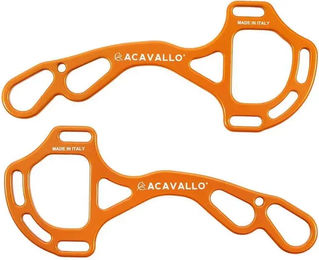 Acavallo Alupro AC799 Hackamore Äste aus Aluminium in Orange – Bild 1 von 1