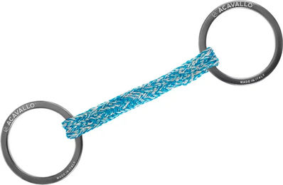 Acavallo Alupro Gebiss mit 2 Ringen für Pferde aus Aluminium – Bild 1 von 2
