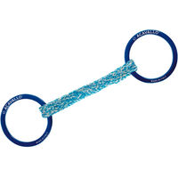 Produktbild von Acavallo Alupro Gebiss mit 2 Ringen für Pferde aus Aluminium in Blau oder Türkis