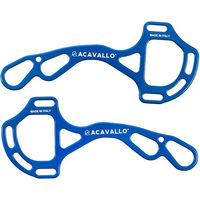 Produktbild von Acavallo Alupro Hackamore Aluminiumtrense für Pferde Blau One Size