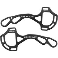 Produktbild von Acavallo Alupro Hackamore Aluminiumtrense für Pferde in Anthrazit