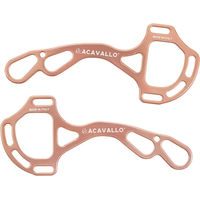 Produktbild von Acavallo Alupro Hackamore Aluminiumtrense für Pferde in Roségold