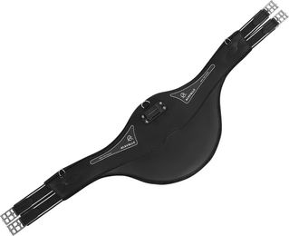 Acavallo Anatomic Stollenschutzgurt aus PVC mit Gelpolster Schwarz 115 cm – Bild 1 von 4