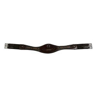 Produktbild von Acavallo Anatomischer Langgurt aus Kalbsleder und Nylon Braun 140 cm