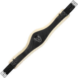 Acavallo Anatomischer Leder-Gurt mit Ecowool Lining und Lammfell für Pferde – Bild 1 von 2