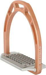 Acavallo Arco Evolution Alupro Aluminium Reitsteigbügel in Rose Gold OneSize – Bild 1 von 3
