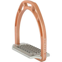 Produktbild von Acavallo Arco Evolution Alupro Aluminium Reitsteigbügel in Rose Gold OneSize