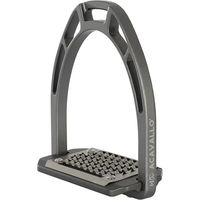Produktbild von Acavallo Arco Evolution Alupro Reitsteigbügel aus Aluminium in Silber oder Grau One Size
