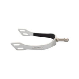 Acavallo Arena Aluplus 2.0 Pferde Sporen aus Aluminium mit austauschbarem Kragen 25mm 2 Stück – Bild 1 von 6