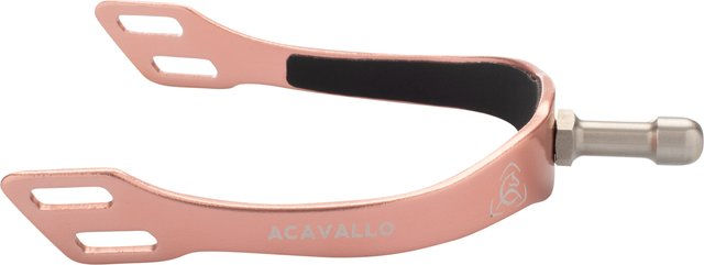 Acavallo Arena Aluplus 2.0 Sporen für Pferde mit austauschbarem Kragen in Orange 25 mm 2 Stück – Bild 1 von 6