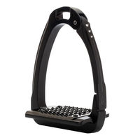 Produktbild von Acavallo Arena Aluplus 2.0 Steigbügel mit Swarovski Sonderausgabe Total Black