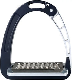 Acavallo Arena Aluplus Junior Reitsteigbügel aus Aluminium in Schwarz – Bild 1 von 7
