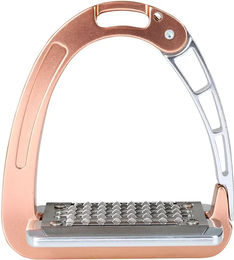 Acavallo Arena Aluplus Junior Sicherheitssteigbügel aus Aluminium in Rose – Bild 1 von 3