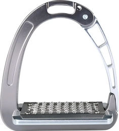 Acavallo Arena Aluplus Junior Sicherheitssteigbügel aus Aluminium in Silber/Grau – Bild 1 von 5