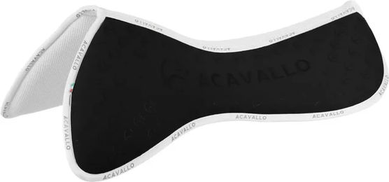 Produktbild von Acavallo Bodenmatte für Pferde aus Lycra und Bambusfaser mit Memory Foam Schwarz Größe M
