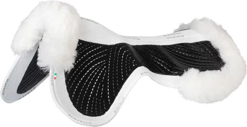 Acavallo CC Twin Sided Sattelpad doppelseitig mit Gel und Lammfell Größe M – Bild 1 von 2