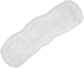 Acavallo Classic Gel Kurzgurt-Schoner mit Schaffell in Grau und Weiß Größe L – Bild 1 von 2