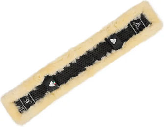 Produktbild von Acavallo Classic Gel Kurzgurtpolster aus Schafsleder 60-70 cm Beige