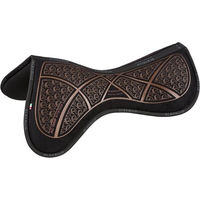Produktbild von Acavallo Close Contact Gel Pad Grip & Memory Foam Pferdepfoten Größe M Blau Silber