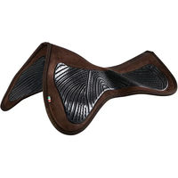 Produktbild von Acavallo Close Contact Gel Pad Pferdeschoner mit Memory Foam in Braun Größe L