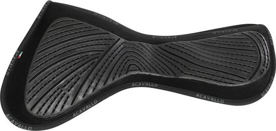 Acavallo Close Contact Gel und Memory Foam Half Pad für Pferde in Schwarz oder Braun – Bild 1 von 5