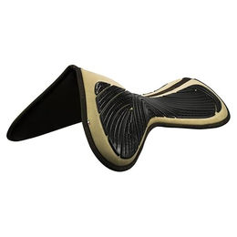 Produktbild von Acavallo Close Contact Half Pad mit Gel und Memory Foam in Sand Größe L