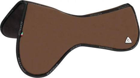 Acavallo Close Contact Memory Foam Half Pad für Pferde in Braun Größe L – Bild 1 von 4