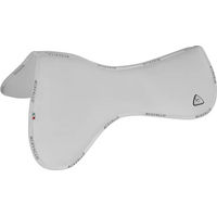 Produktbild von Acavallo Close Contact Memory Foam Half Pad für Pferde in Weiß Größe L