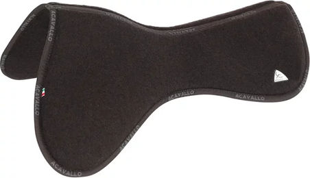 Acavallo Close Contact Memory Foam Half Pad für Pferde mit Woolmark Blend in Braun Größe L – Bild 1 von 3