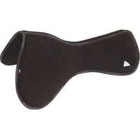 Produktbild von Acavallo Close Contact Memory Foam Half Pad für Pferde mit Woolmark Blend in Braun Größe L