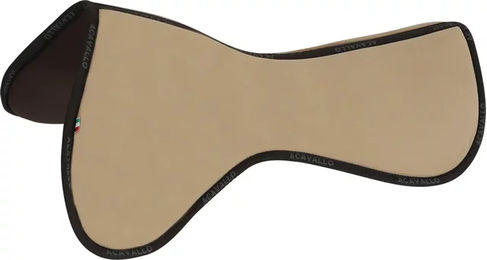 Acavallo Close Contact Memory Foam Half Pad Pferdedämpfer in Beige Größe M – Bild 1 von 2