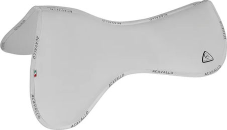 Acavallo Close Contact Memory Foam Half Pad Sattelunterlage für Pferde in Weiß Größe M – Bild 1 von 4