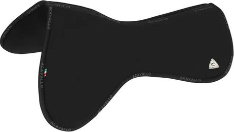 Acavallo Close Contact Memory Foam Half Pad Sattelunterlage Schwarz Größe M – Bild 1 von 3