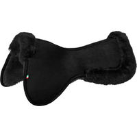Produktbild von Acavallo Close Contact Memory Foam Pad mit echtem Schaffell für Pferde Größe M