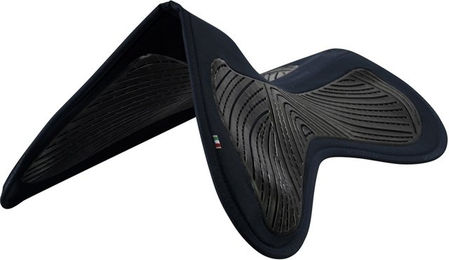 Produktbild von Acavallo Close Contact Twin Sided Gel Pad mit Memory Foam in Blau und Weiß