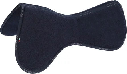 Acavallo Contact Memory Woolmark Halbsattel-Dämpfer Gel Pad für Pferde Blau Größe L – Bild 1 von 2