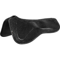 Produktbild von Acavallo Dämpfer für Pferde aus Wildleder mit flachem Grip-Gel Schwarz