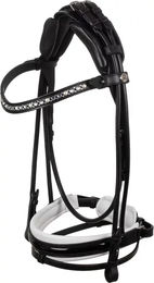 Produktbild von Acavallo Demoiselle Trense aus Leder in Schwarz XFull