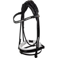 Produktbild von Acavallo Demoiselle Trense aus Leder in Schwarz XFull