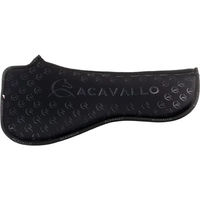 Produktbild von Acavallo Dressur-Halfpad aus Lycra und Memory Foam mit Bambusfasern in Schwarz