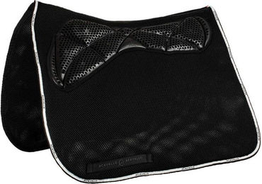 Acavallo Dressur Schabracke 3D Spacer Memory Foam Grip Gel Pad Square – Bild 1 von 2