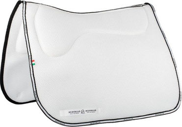 Acavallo Dressur-Schabracke aus 3D-Spacer-Material und Memory Foam in Schwarz – Bild 1 von 3